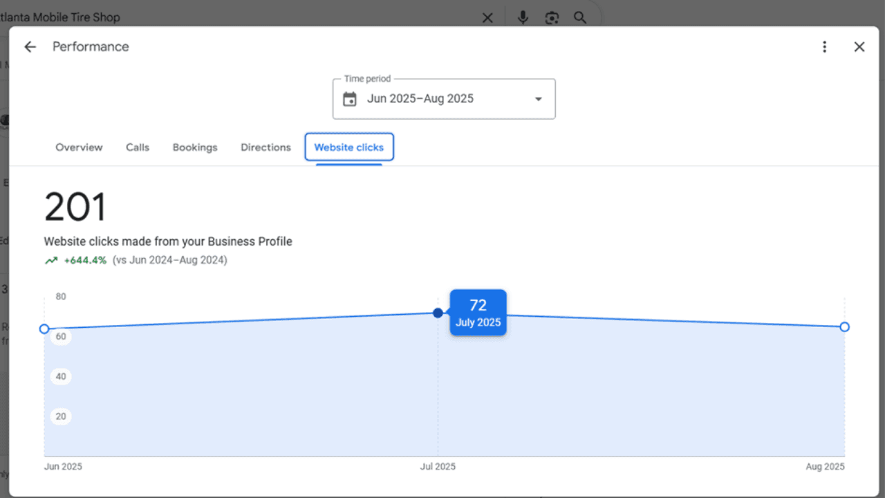 Atlanta Mobile Tire Shop - Regional SEO screenshot 4